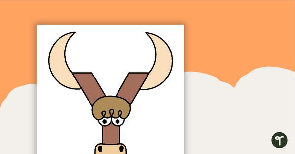 Letter Craft Activity - ‘Y’ is For Yak teaching resource