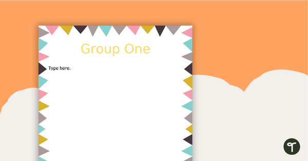 Go to Pastel Flags - Grouping Posters teaching resource