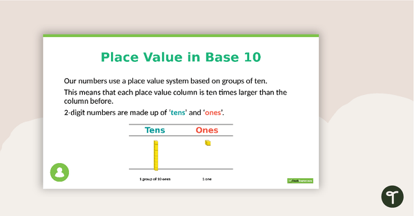 Exploring 2-Digit Place Value PowerPoint teaching resource