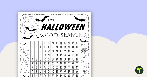 Go to Halloween Word Search – Key Stage 1 teaching resource