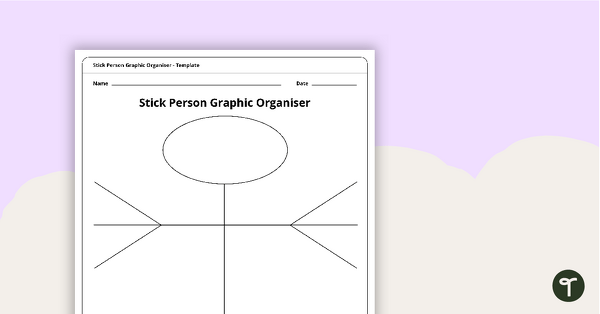 Image of Stick Person Graphic Organiser