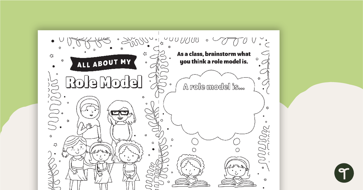 All About My Role Model Activity Booklet teaching resource