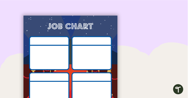Go to Hollywood - Job Chart teaching resource