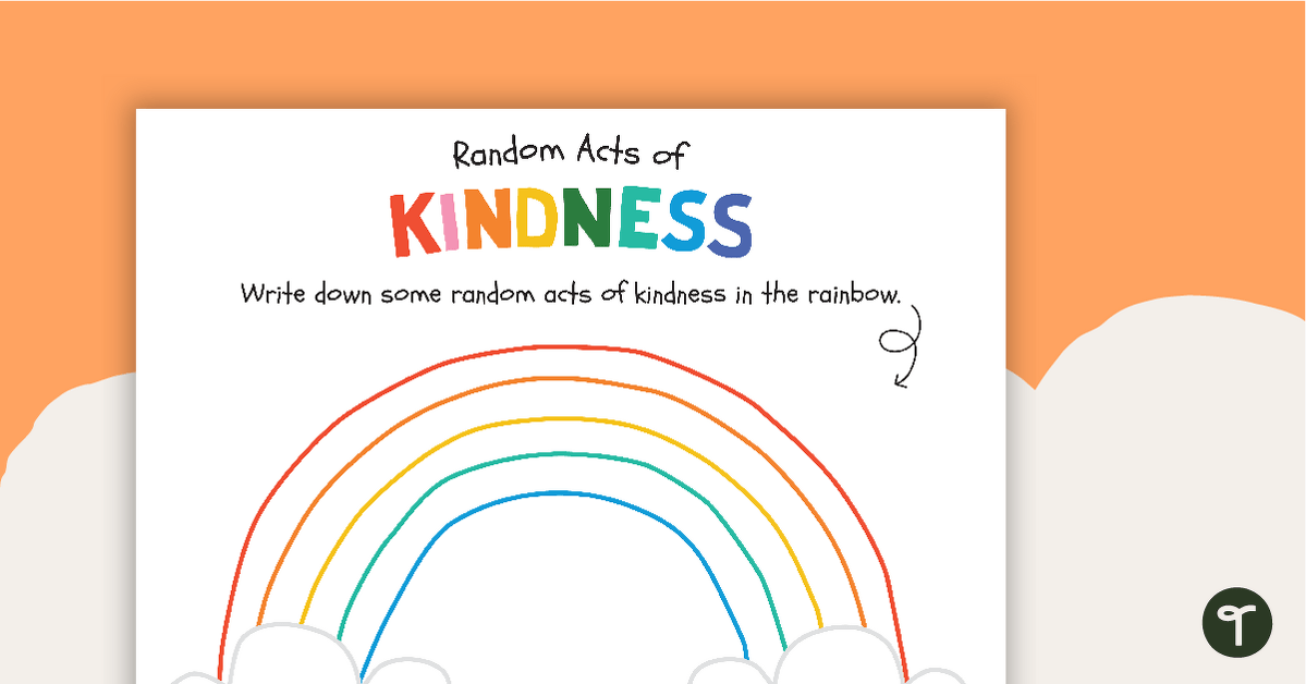 Random Acts Of Kindness Cards Templates