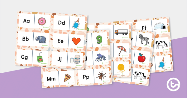 Preview image for Beginning Sound Dominoes - teaching resource