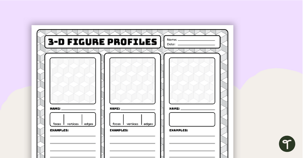 Image of 3-D Figure Profiles – Template