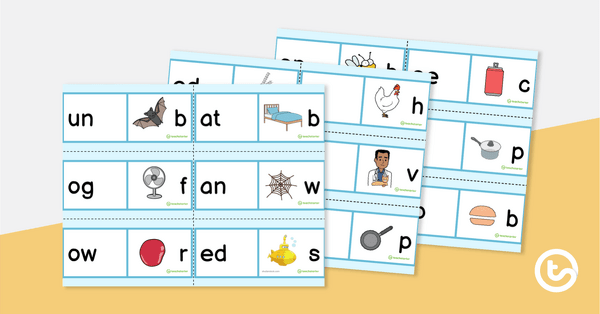 Go to Onset and Rime Dominoes teaching resource