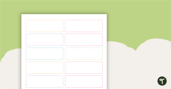 Go to Simple Dotted Line Name Tags teaching resource