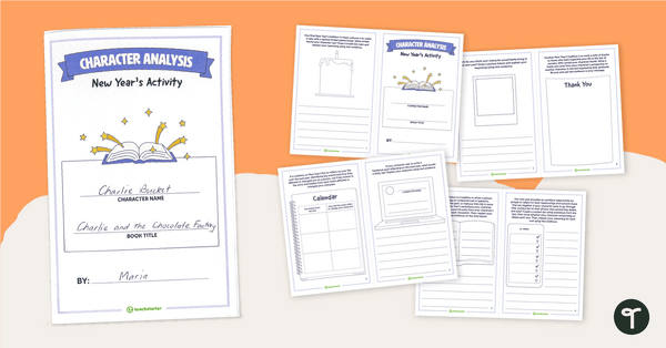 Preview image for Character Analysis: New Year's Activity - teaching resource