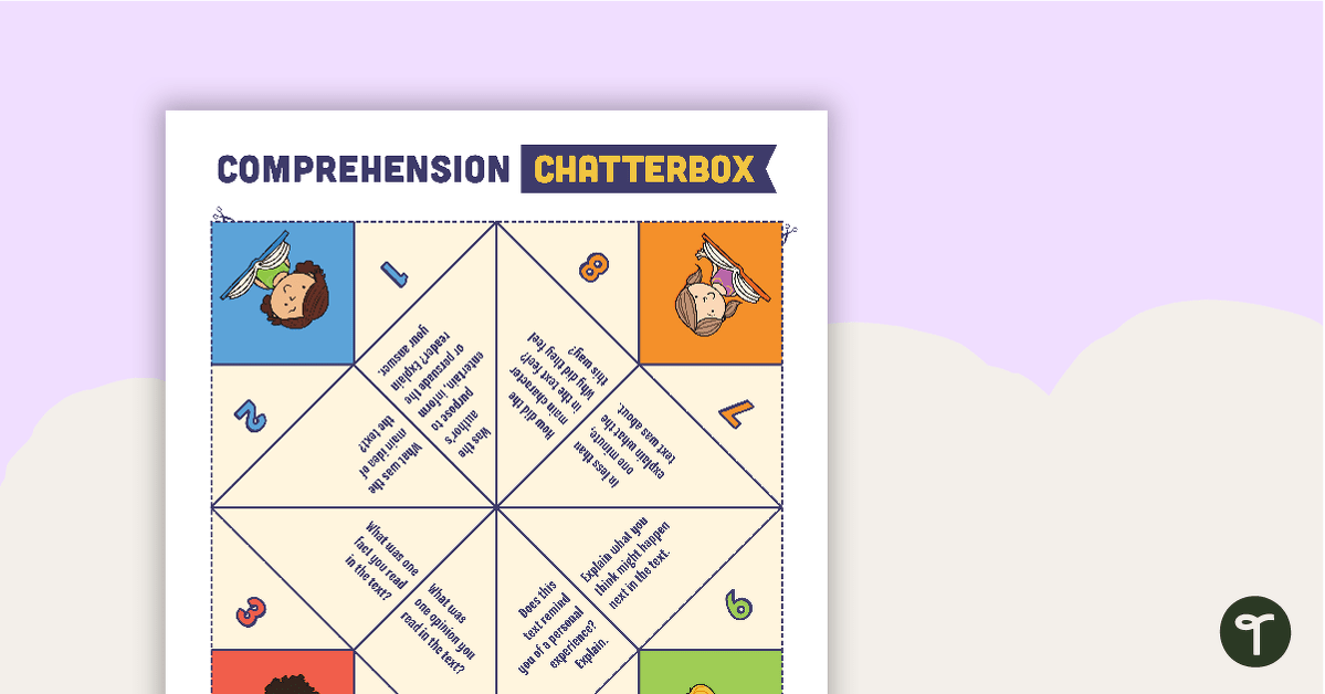 Comprehension Chatterbox teaching-resource