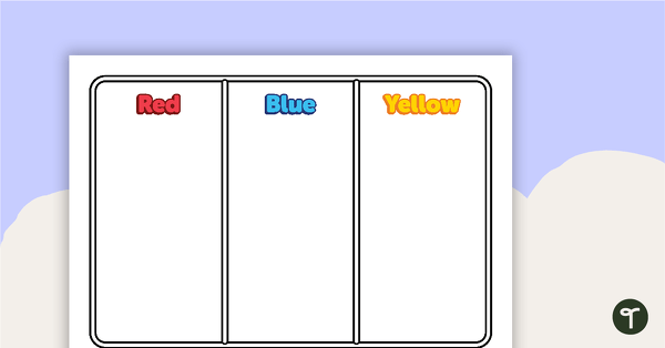 Go to Colour Sorting Activity teaching resource