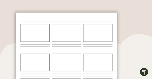 Go to Story Boarding Template teaching resource