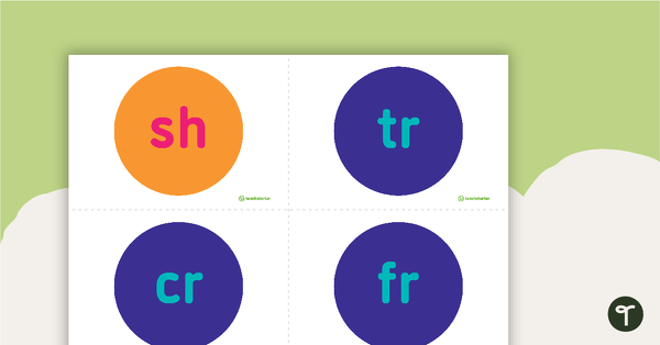 Image of Blend and Digraph Cards