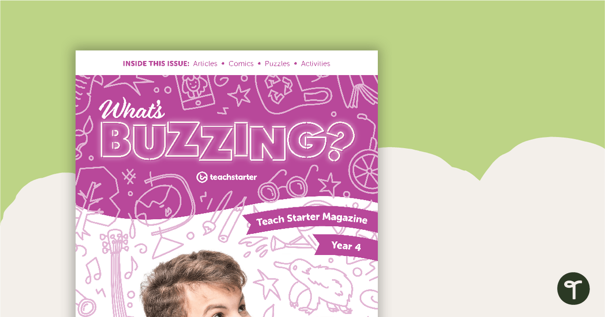 Year 4 Magazine - What's Buzzing? (Issue 1) teaching resource