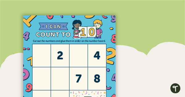 Go to Counting to 10 Activity teaching resource
