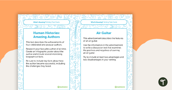 Year 4 Magazine - "What's Buzzing?" (Issue 1) Task Cards teaching resource