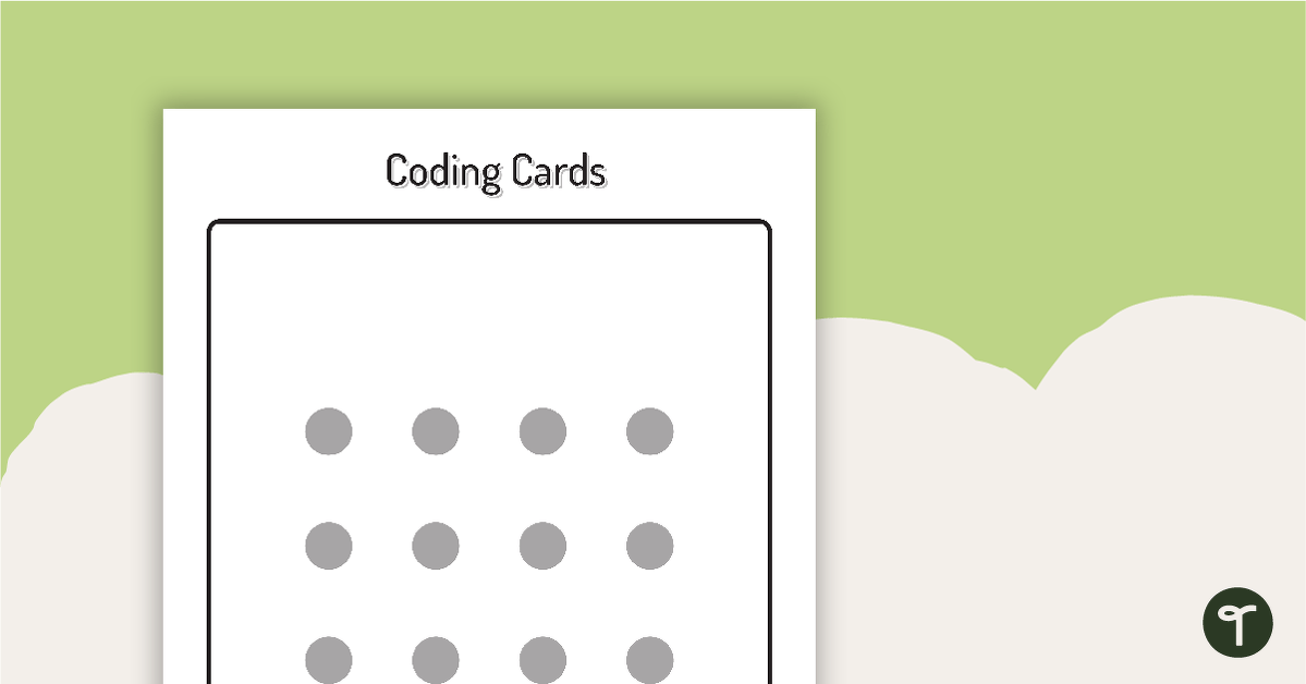 Binary Coding Cards teaching resource