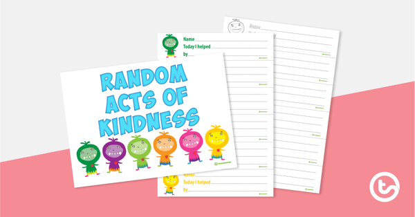 Go to Random Acts of Kindness Display teaching resource
