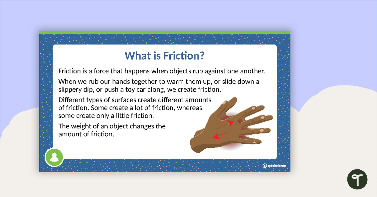 The Force of Friction PowerPoint teaching resource