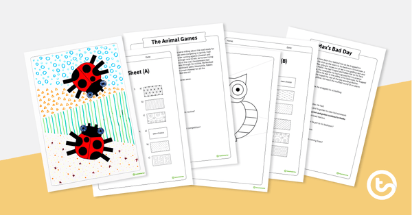 Image of Listen, Comprehend and Colour Worksheets
