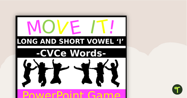 Preview image for Move It! - Long and Short Vowel 'I' PowerPoint Game - teaching resource