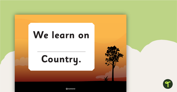 Go to Editable Acknowledgement of Country Poster teaching resource