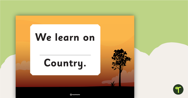 Preview image for Editable Acknowledgement of Country Poster - teaching resource