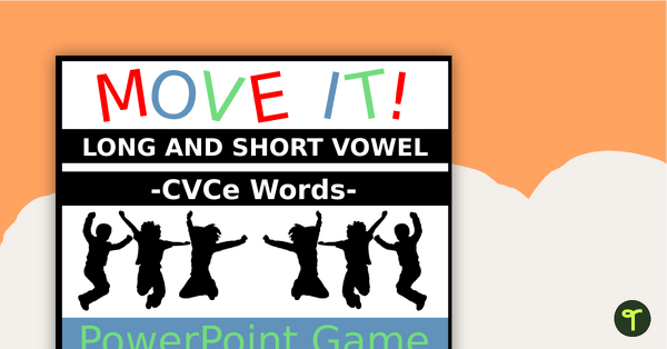 Move It! - Long and Short Vowel 'O' PowerPoint Game teaching resource