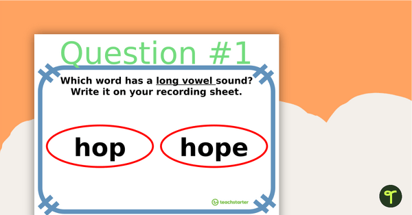 Move It! - Long and Short Vowel 'O' PowerPoint Game teaching resource