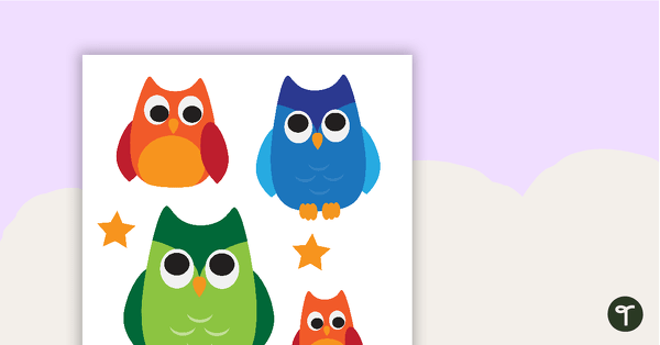 Go to Class Welcome Sign - Owls teaching resource