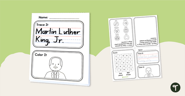 Image of My Little MLK Activity Book