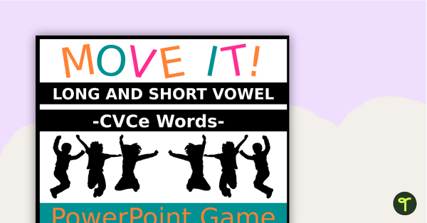 Move It! - Long and Short Vowel 'U' PowerPoint Game teaching resource