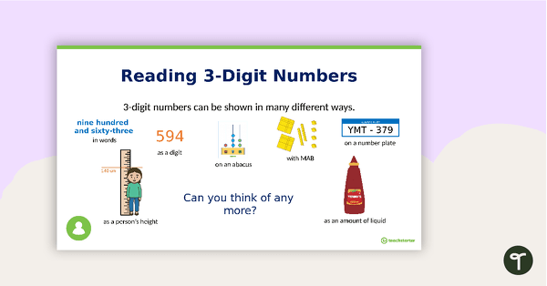 Counting Collections in the Hundreds PowerPoint teaching resource