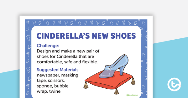 Cinderella's Design Challenge – Task Card teaching resource