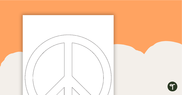 Peace Day Craft Templates teaching resource
