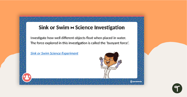 Whatever Floats Your Boat PowerPoint teaching resource