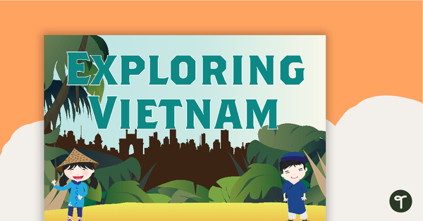 Exploring Vietnam Word Wall teaching resource