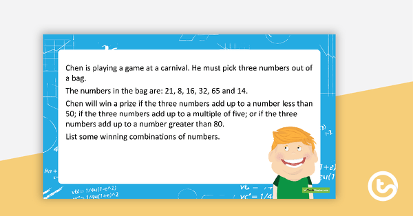 maths problem solving powerpoint