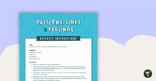 Preview image for Patterns, Lines and Feelings Activity - teaching resource