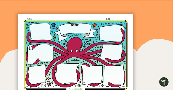 brainstorm template for kids