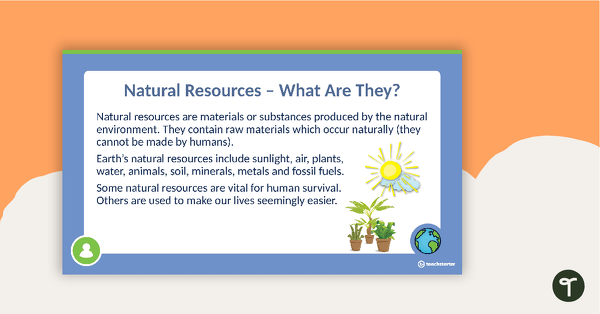 Introduction to Natural Resources PowerPoint teaching resource