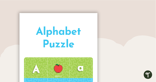 Go to Alphabet Puzzle Activity teaching resource