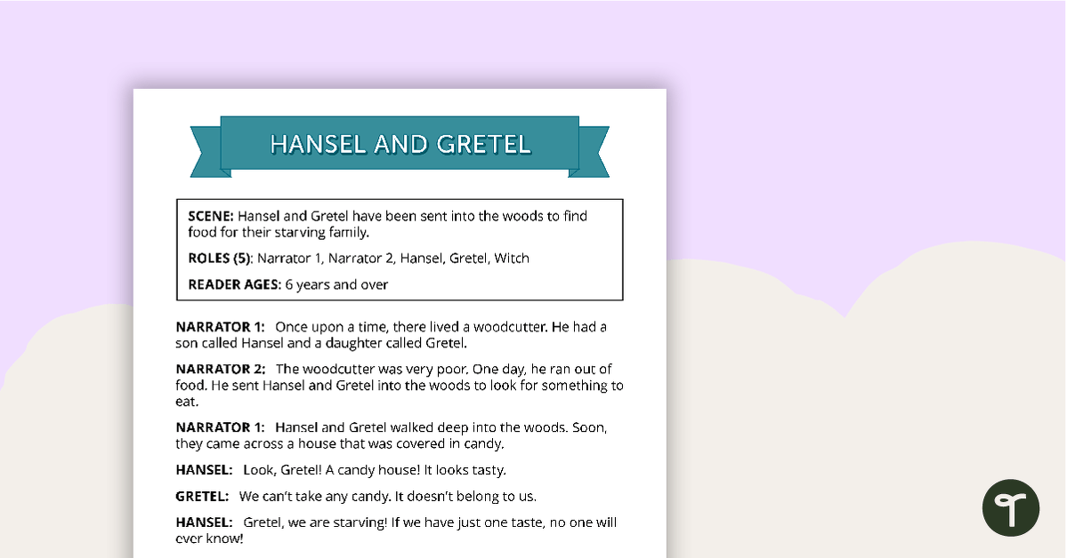 Comprehension - Hansel and Gretel teaching resource