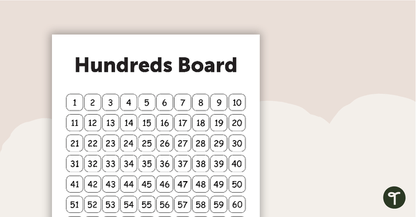 Go to Hundreds Board teaching resource