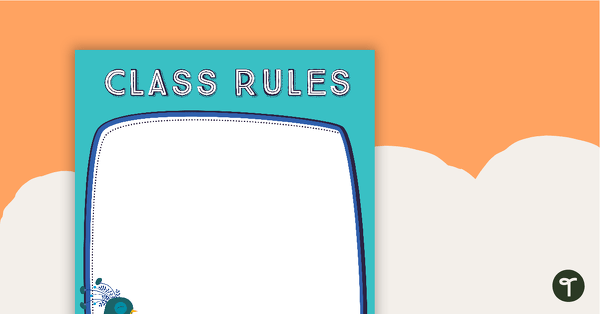 Go to Proud Peacocks - Class Rules teaching resource