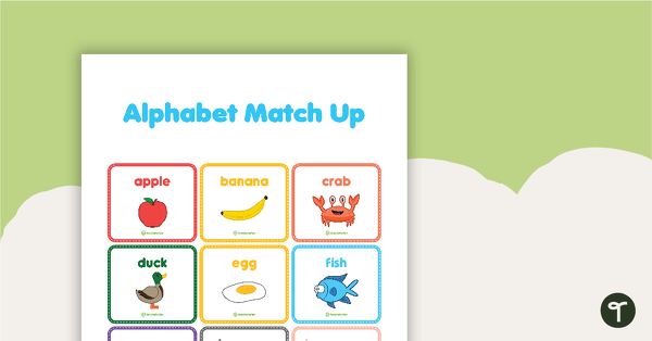 Go to Alphabet Matching Activity teaching resource