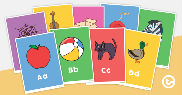 Go to Alphabet Posters teaching resource
