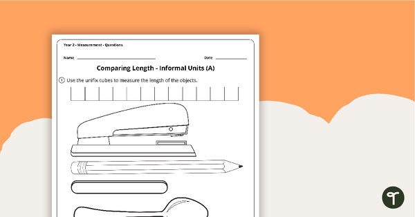 Go to Measurement Worksheets - Year 2 teaching resource