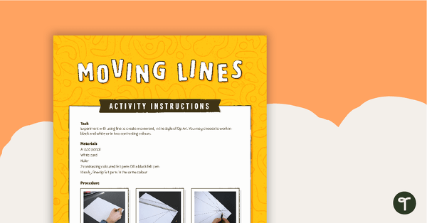 Go to Moving Lines Activity teaching resource