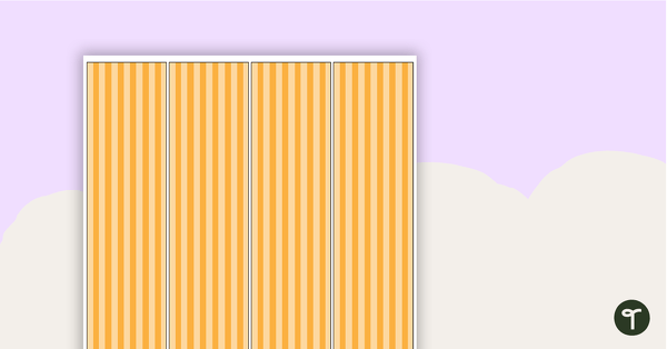 Colourful Stripes - Border Trimmers teaching resource